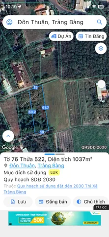 Bán đất siêu đẹp xã Đôn Thuận Trảng Bàng Tây Ninh, giáp khu công nghiệp Phước Đông.