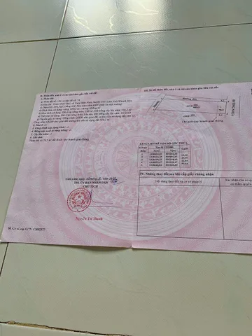 MẶT TIỀN ĐƯỜNG NHỰA LẬP ĐỊNH SUỐI MÔN -- THỎ CƯ -- GIÁ CHỈ 180 TRIỆU.M NGANG