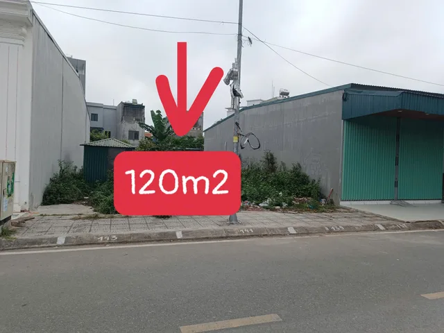 Chính chủ bán ngay lô đất ngay khu công nghiệp Vsip diện tích 120m2 giá 1 tỷ