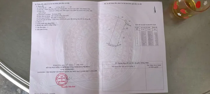 CAM THÀNH BẮC -- 1169 M2 -- 480 TRIỆU