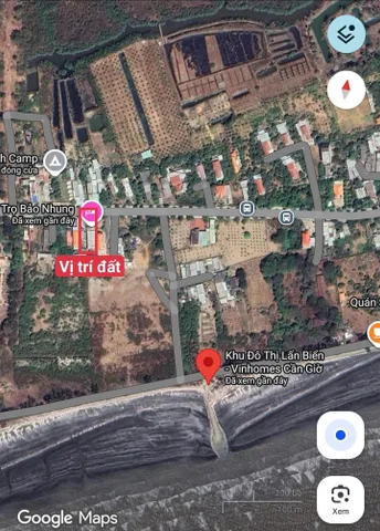 Bán đất 675m² có sẵn 528m² thổ cư ngang 18m giá 29 tỷ tại Xã Cần Giờ