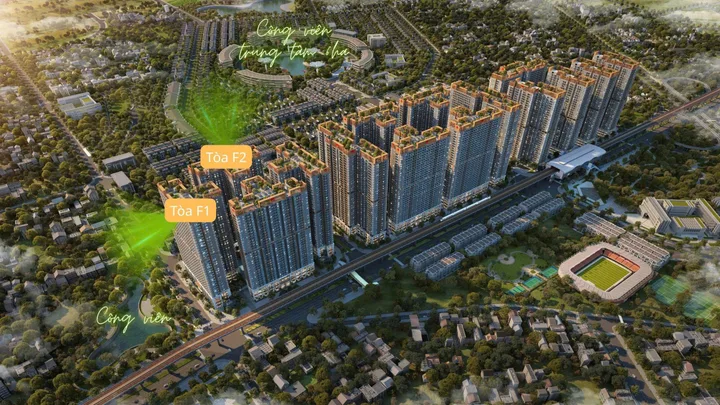 Bán Căn 2 Phòng Ngủ Tại Chung cư The Flame Vine Hinode Hoài Đức, Căn đẹp, tầng đẹp