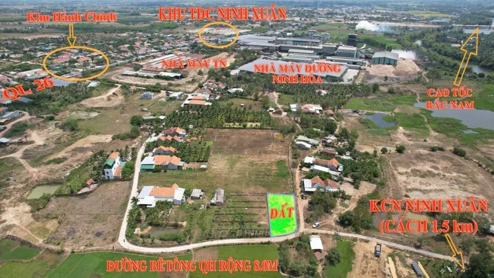 0938113403 Bán đất 286.9m² full thổ cư ngang 16m giá 870 triệu tại Xã Tân Định