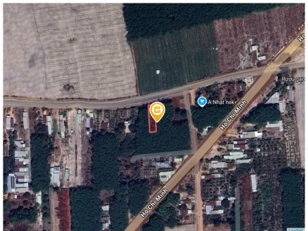 Bán đất 422.6m² có sẵn 200m² thổ cư ngang 10m giá 1.37 tỷ tại Xã Trừ Văn Thố