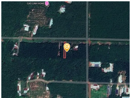 Bán đất 348.9m² có sẵn 100m² thổ cư ngang 5,8m giá 830 triệu tại Xã Phước Hòa