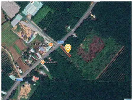 Bán đất 322.6m² có sẵn 100m² thổ cư ngang 7m giá 830 triệu tại Xã Phước Hòa