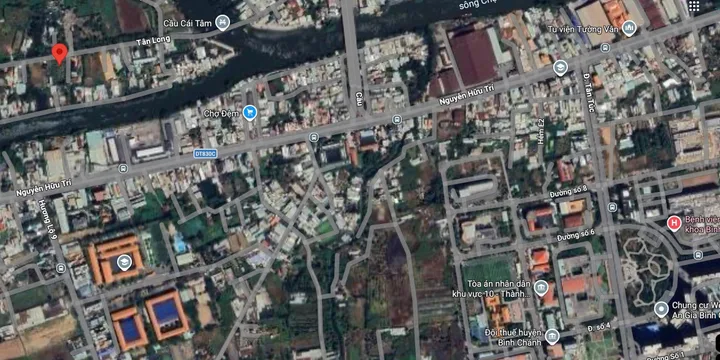 Bán khuôn đất đẹp 20x30m mặt tiền đường Tân Long Bình Chánh TP HCM.