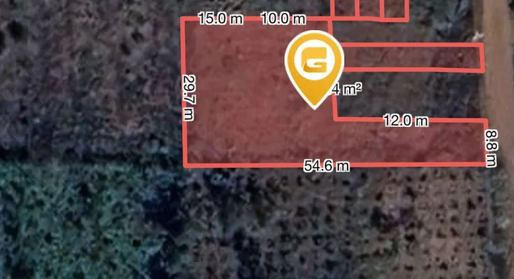 Bán đất 1146.8m² có sẵn 100m² thổ cư ngang 29.7m giá 2.2 tỷ tại Xã hoà đông