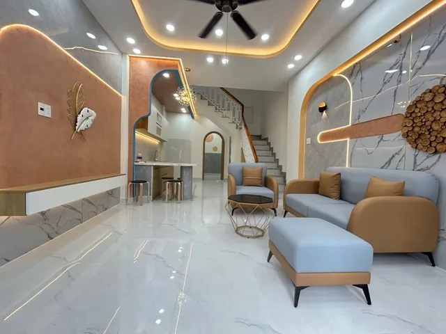 HOÀ BÌNH - 48M2 - HẺM XE HƠI ĐỔ CỬA - CHỈ 6.X TỶ - NHÀ MỚI FULL NỘI THẤT