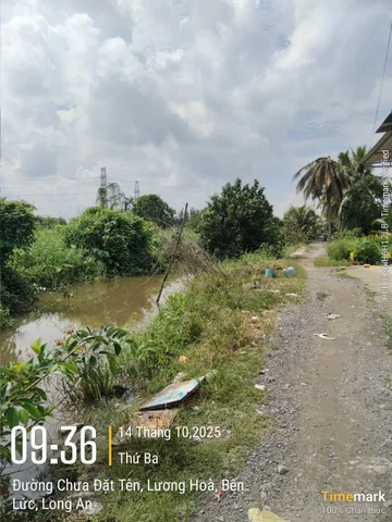 Bán đất 590.1m² full thổ cư ngang 18.9m giá 2.5 tỷ tại Xã Lương Hòa