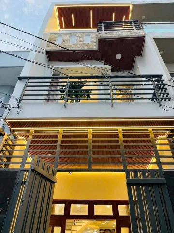 Gía 2 tỷ 800 cho căn nhà 73m2 3 tầng tọa lạc Song Hành-phường 3 - quận 6 , hẻm se hơi sổ hồng riêng chính chủ , nhà hoàn công còn như mới giá full bao gồm phí sang tên