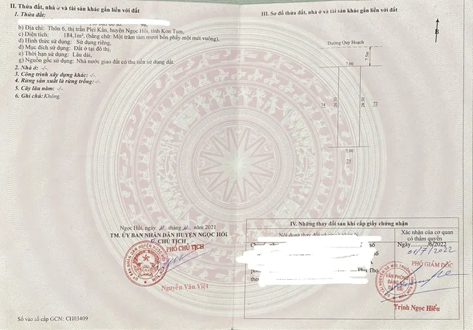 🏡 **E CẦN BÁN LÔ ĐẤT TẠI THỊ TRẤN PLEI KẦN – NGỌC HỒI, KON TUM**