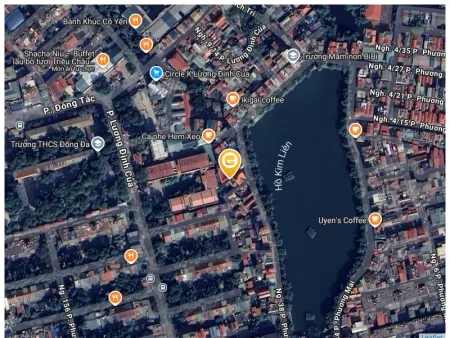 Bán đất 98.2m² full thổ cư ngang 12.3m giá 27.6 tỷ tại Đường Phương Mai Phường Kim Liên