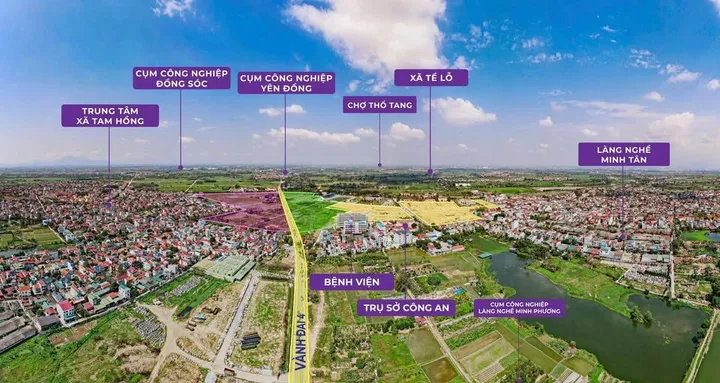 Vì sao người dân Yên Lạc đang đổ xô tìm hiểu Dragon City – đất lõi trung tâm mặt quảng trường?