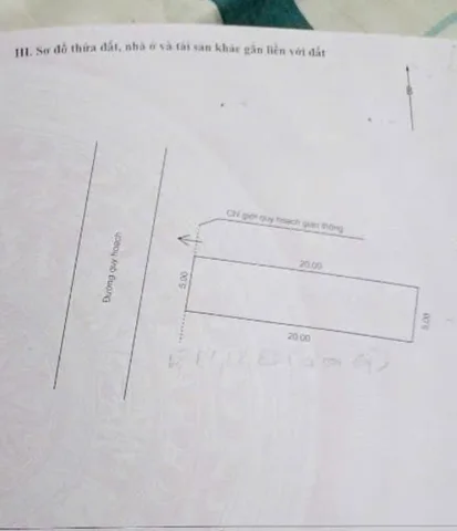 Bán đất 100m² ngang 5m giá 2.1 tỷ tại Xã Bắc Bình