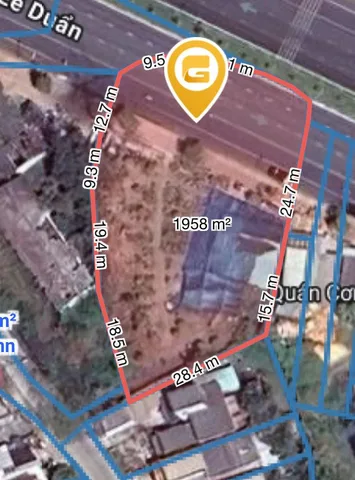 Bán đất mặt đường Lê Duẫn giá 13 tỷ