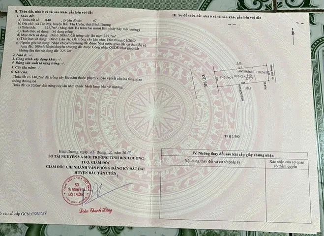 Nhà Đất Tân Mỹ Bắc Tân uyên Bình Dương