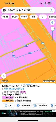 Bán đất 802m² có sẵn 299m² thổ cư ngang 17,8 x59m giá 56.14 tỷ tại Xã Cần Giờ