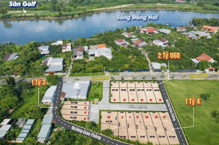BUNG 17 LÔ MẶT VIEW SÔNG ĐỒNG NAI. GIÁ F0 ĐẦU TƯ