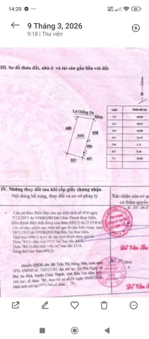 Bán Đất Mặt Tiền Lộ Giồng Da Phú An Hòa Châu Thành Bến Tre – 1.975m² – Ngang 30m