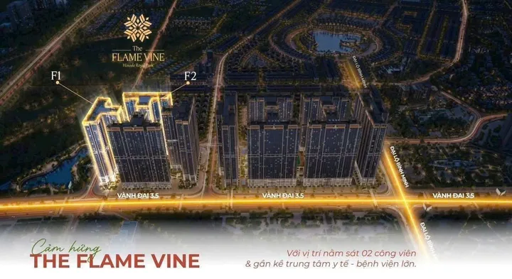 Mở bán đợt 1 dự án The Flame Vine Hoài Đức, đợt 1 giá rẻ chỉ từ 7X