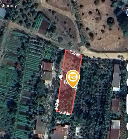 Bán đất 706.6m² ngang 14.7m giá 1.76 tỷ tại Phường Tân Lập