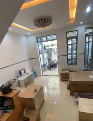 NHÀ 3 TẦNG MT ĐƯỜNG SỐ 77 TÂN QUY ( CŨ )