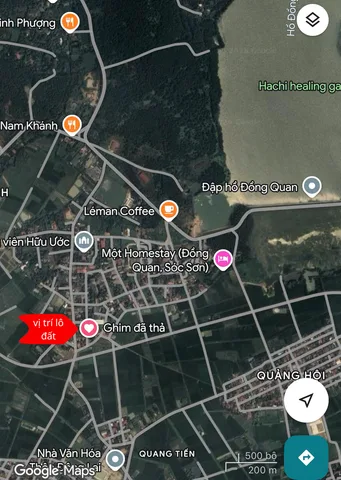 Hàng siêu hiếm. DT 200m2 full thổ cư, giáp bìa làng tại Đông Sơn, Quang Tiến. Giá đầu tư chỉ 3xtr/m2 - có thương lượng