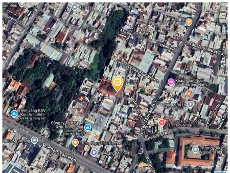Bán đất 69m² full thổ cư ngang 4m giá 5.2 tỷ tại Đường Tân Thới Nhất 1 Phường Đông Hưng Thuận