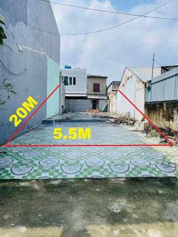Bán đất Quốc Lộ 1A An Phú Đông Quận 12, DT 5.5x20m, sổ riêng, đất đẹp