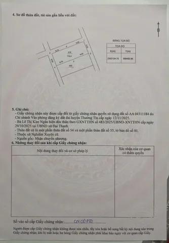 Bán đất 116m² full thổ cư ngang 6,62m giá 7.08 tỷ tại Xã Thượng Phúc