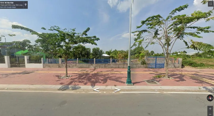 Bán đất 1982.3m² full thổ cư ngang 22.8m giá 47.58 tỷ mặt tiền đường Võ Văn Kiệt phường Trường An, nay là Phường Long Châu