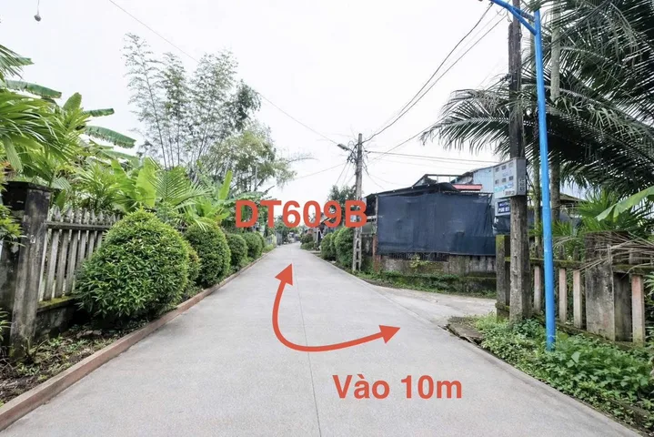 Chỉ nhỉnh 1tỷ đã sở hữu 1 lô đất biệt thự nhà vườn với diện tích hơn 180m2 full đất ở