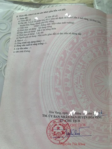 📌📌📌LÀM VIỆC TRỰC TIẾP GIÁ TỐT !!! Bán đất Hòa Liên 3, xã Hòa Liên