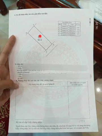 Bán đất 80m² full thổ cư ngang 5m giá 2.4 tỷ tại Xã Sóc Sơn