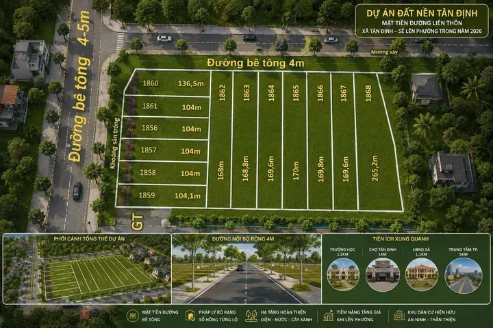 0938.113.403 Bán đất 170m² full thổ cư ngang 5m giá 330 triệu tại Xã Tân Định z401