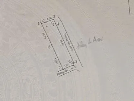 Bán đất 140.6m² có sẵn 140,6m² thổ cư ngang 6,26m giá 800 triệu tại Xã Lương Sơn