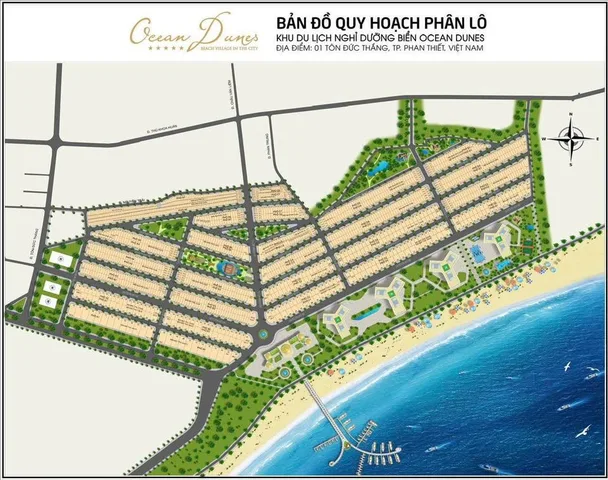 Bán đất dãy E khu dân cư Ocean Dunes Phan Thiết