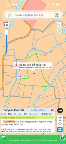 Đất ngay núi Chứa Chan, Xuân Lộc. Cách núi 800m
