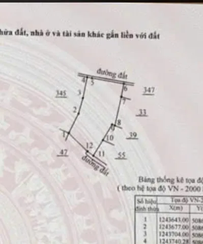 Bán đất 7556m² ngang 64m giá 1.25 tỷ tại Xã Bắc Bình
