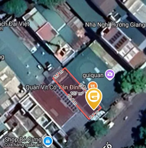 Bán đất 105.8m² có sẵn 100m² thổ cư ngang 5.67m giá 13 tỷ tại Phường Buôn Ma Thuột