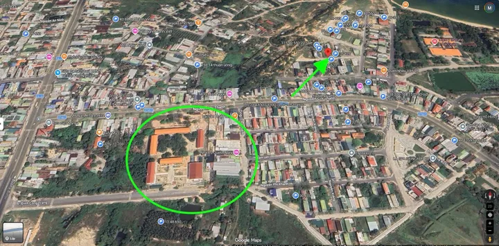 Bán đất 100m² full thổ cư ngang 5m giá 3.4 tỷ tại Phường Cam Nghĩa Thành phố Cam Ranh