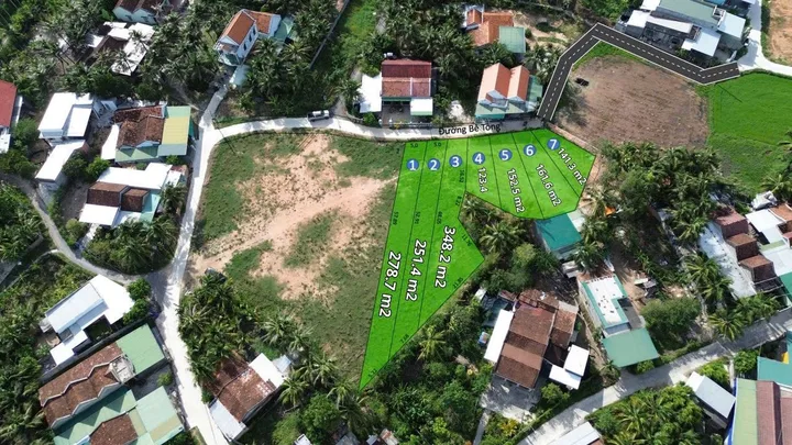 💥 LOCK 7 LÔ  – THÔN THẠCH THÀNH, XÃ NINH QUANG, TX. NINH HÒA 💥( NAY LÀ XÃ TÂN ĐỊNH)