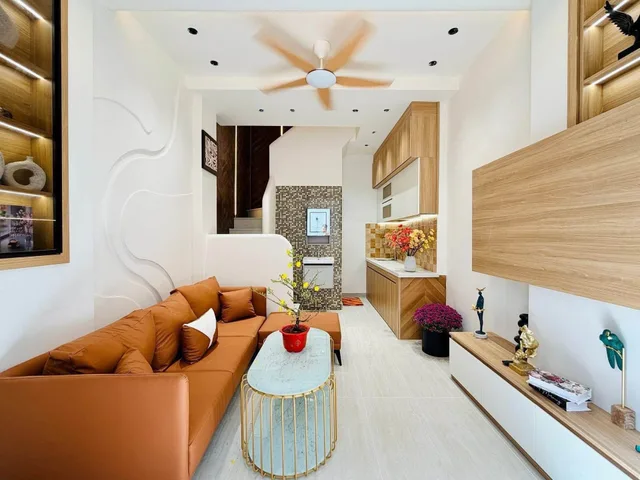 Bán nhà mới xây Phạm Văn Chiêu, P. An Hội Tây Gò Vấp giá 3.49 tỷ – Full nội thất cao cấp