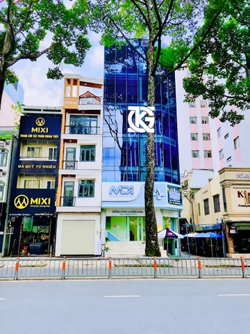 ❇️❇️ Cho Thuê Toà Nhà GÓC 2MT: 61-63 Đường 3/2 - Quận 10 - 8x11m, hầm, 7 tầng