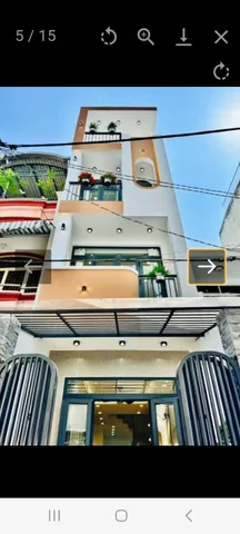 Nhà hẻm xe hơi , 39m2 , 5 lầu , Phú Nhuận , giá 7.95 tỷ .