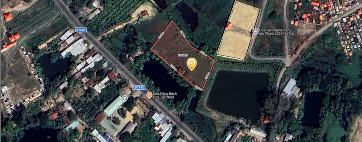 Bán đất CLN 2700m² ngang 78m giá 4 tỷ tại Xã Tân Hồng - TL chính chủ (Zalo 0767202940)
