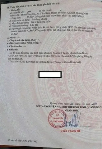 📌📌📌LÀM VIỆC TRỰC TIẾP GIÁ TỐT !!! Bán đất Đông Hà 1, xã Cẩm Kim, Hội An
