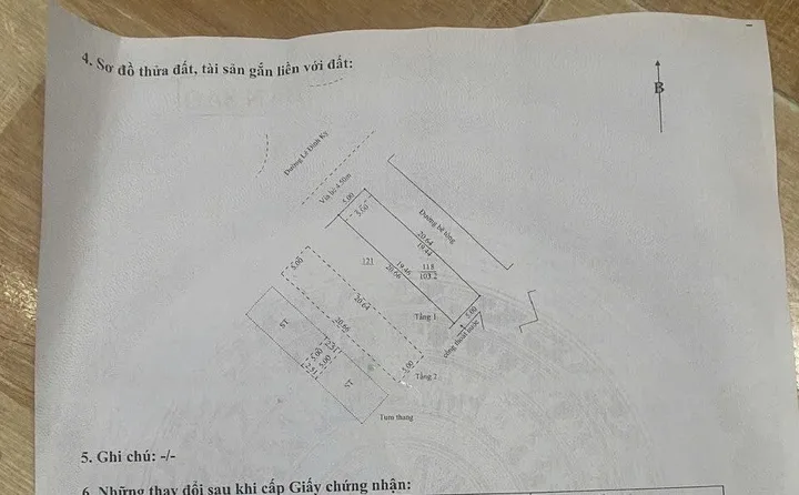 💥 Bán nhà 2mt mặt phố đường Lê Đình Kỵ 2.5 tầng dt104m2 Giá 8tỷ tl nhẹ