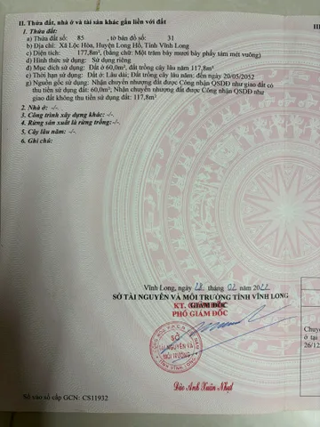 ĐẤT NỀN GẦN KCN HÒA PHÚ TỈNH VĨNH LONG
